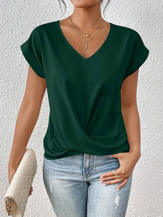 Keira | Women’s Casual Short Sleeve Blouse
