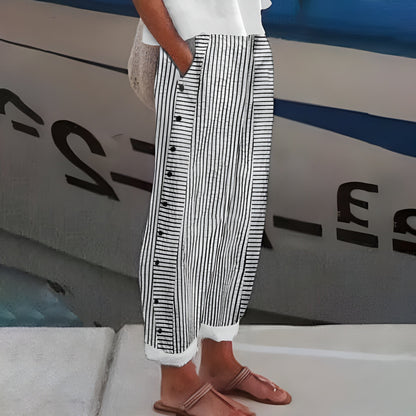 Bridget | Women’s Lightweight Linen Spring Trousers