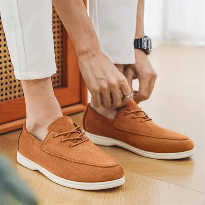 Grant | Men’s Lace-Up Suede Loafers