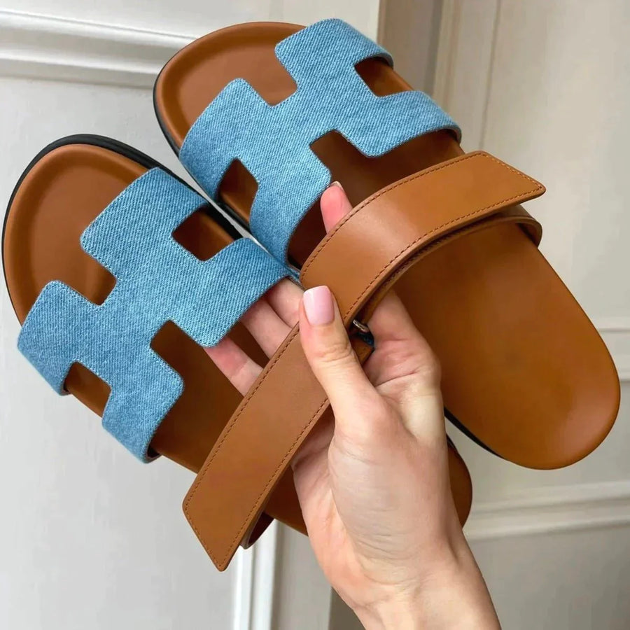 Kinsley | Women’s Adjustable Strap Summer Slide Sandals