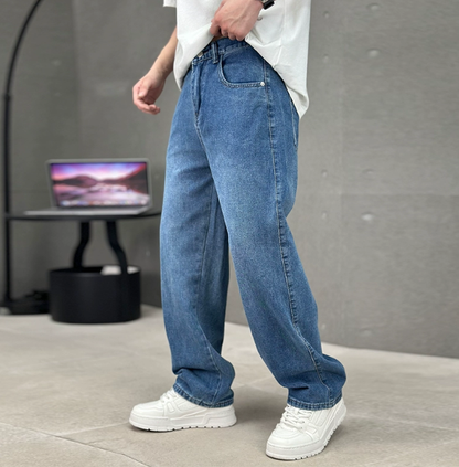 Keith | Men’s Spring Loose-Fit Straight Denim Jeans
