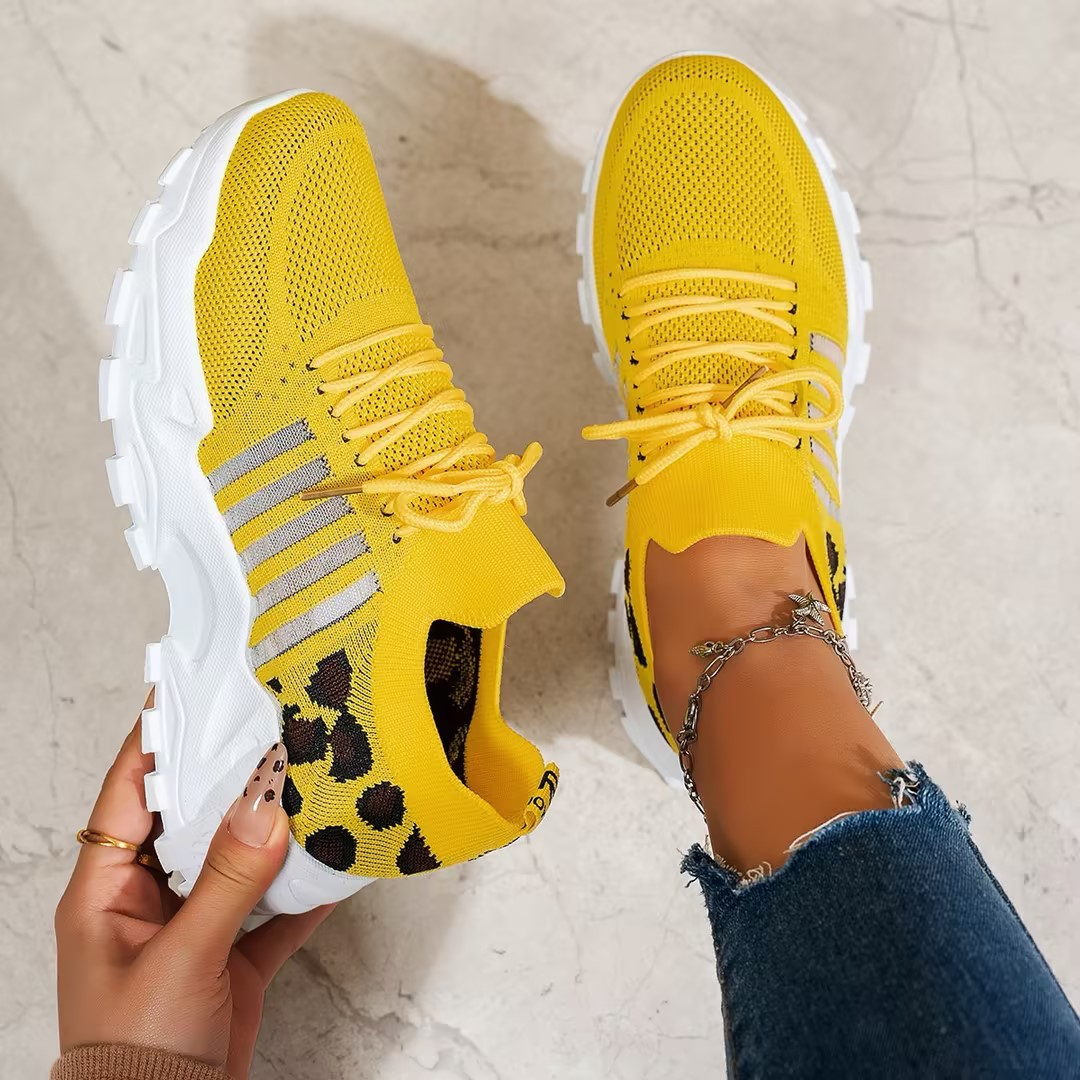 Maica | Women’s Orthopedic Lace Up Cushion Sneakers