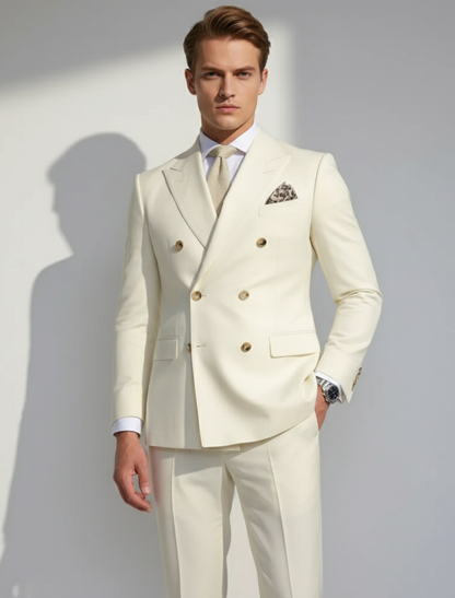 Bellington | Men’s Spring Double Breasted Suit Set