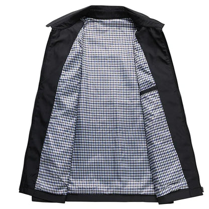 Calvin | Men’s Lightweight Stand-Collar Modern Fit Jacket