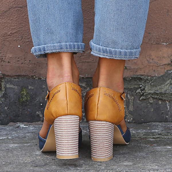 Reagan | Women’s Spring Chunky Heel Mary Janes
