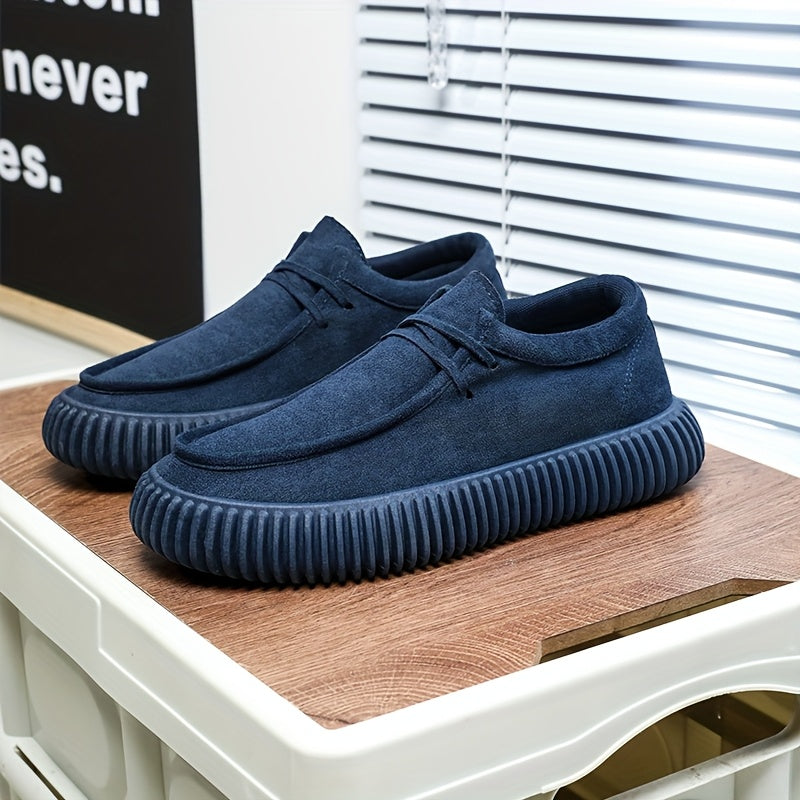 Weston | Men’s Low-Top Suede Moc-Toe Sneakers