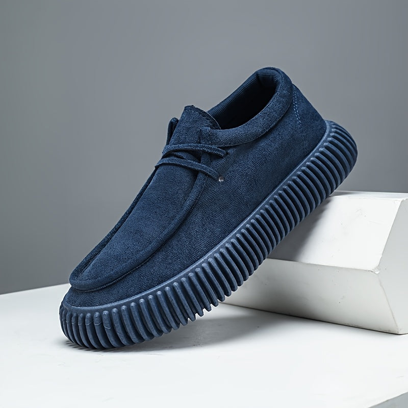 Weston | Men’s Low-Top Suede Moc-Toe Sneakers