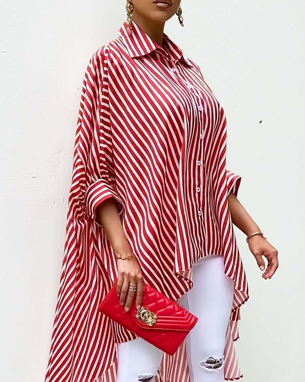 Naomi | Women’s Striped Flow Tunic