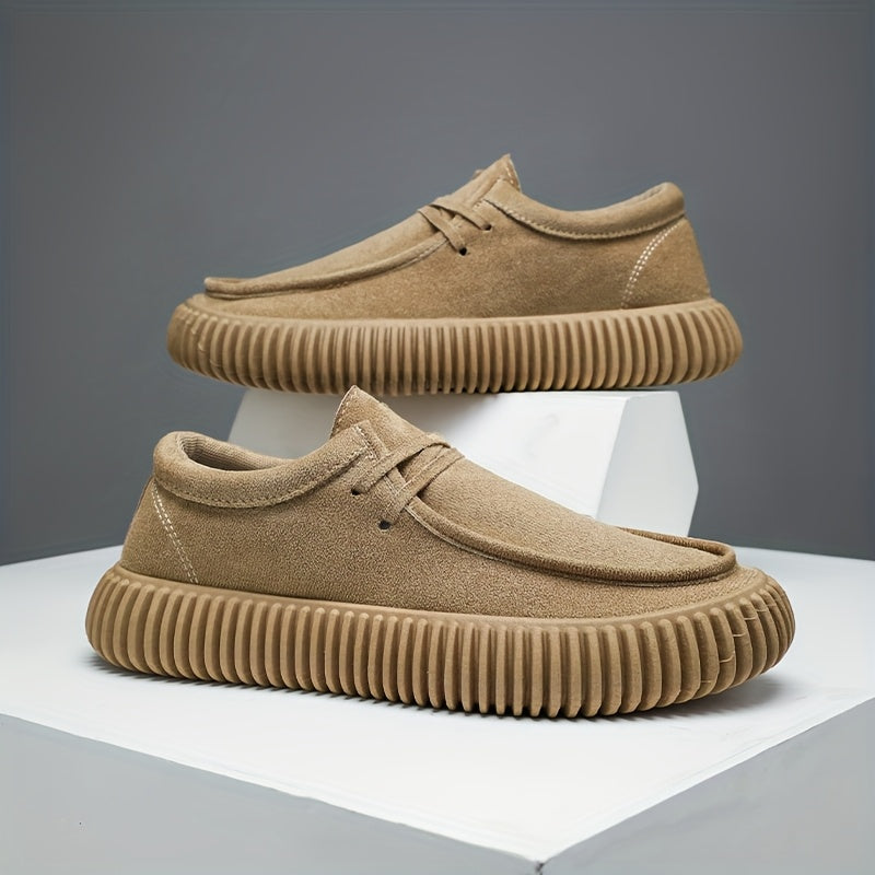 Weston | Men’s Low-Top Suede Moc-Toe Sneakers