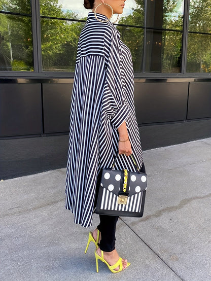 Naomi | Women’s Striped Flow Tunic