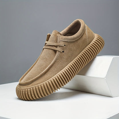 Weston | Men’s Low-Top Suede Moc-Toe Sneakers