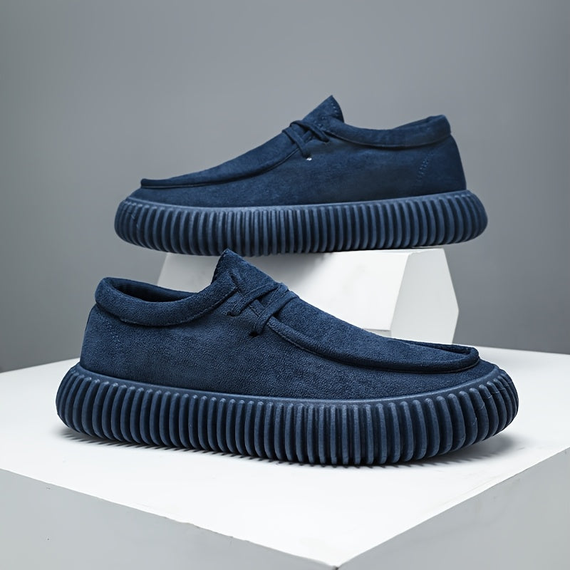 Weston | Men’s Low-Top Suede Moc-Toe Sneakers