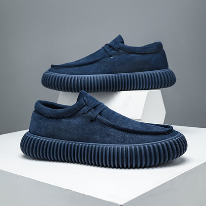 Weston | Men’s Low-Top Suede Moc-Toe Sneakers