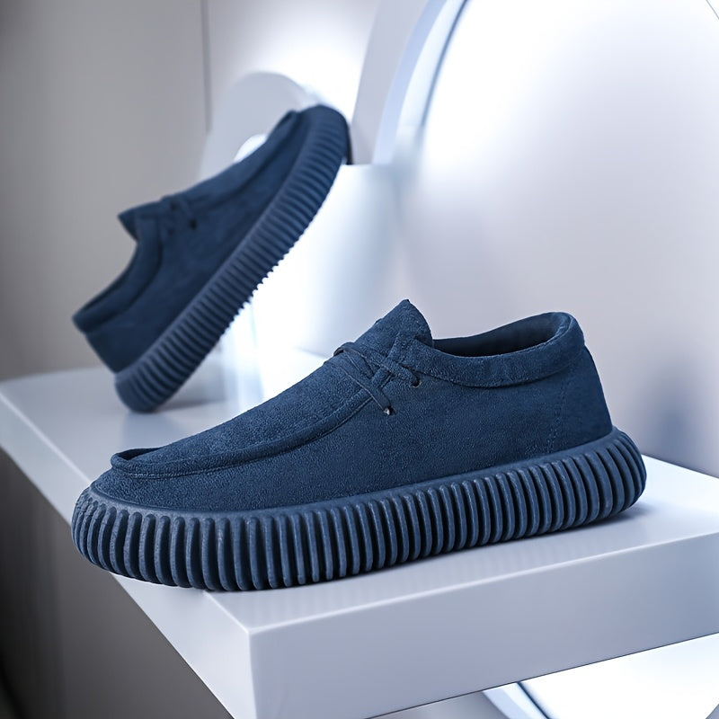 Weston | Men’s Low-Top Suede Moc-Toe Sneakers