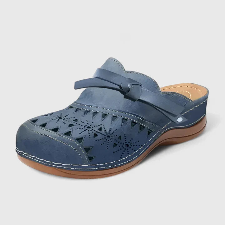 Merritt | Women’s Cutout Slip On Comfort Sandals