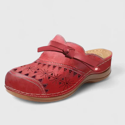 Merritt | Women’s Cutout Slip On Comfort Sandals