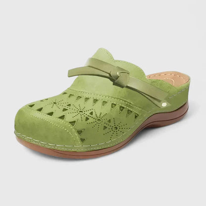 Merritt | Women’s Cutout Slip On Comfort Sandals