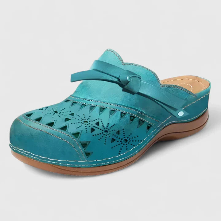 Merritt | Women’s Cutout Slip On Comfort Sandals