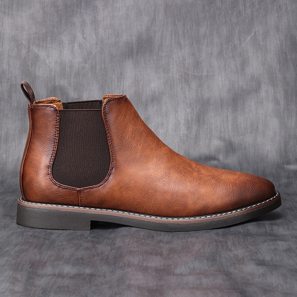 Yves | Men’s Sleek Leather Comfy Boots