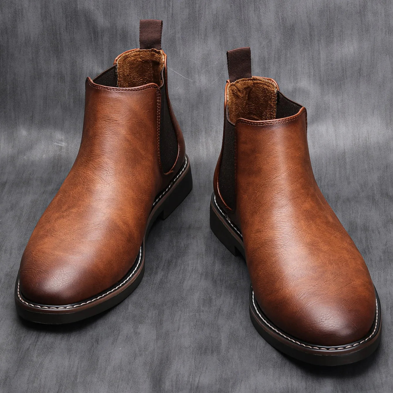 Harrison | Men’s Classic Leather Chelsea Boots for Everyday