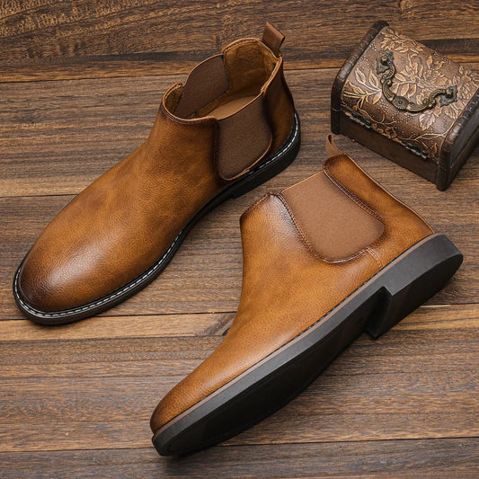 Harrison | Men’s Classic Leather Chelsea Boots for Everyday