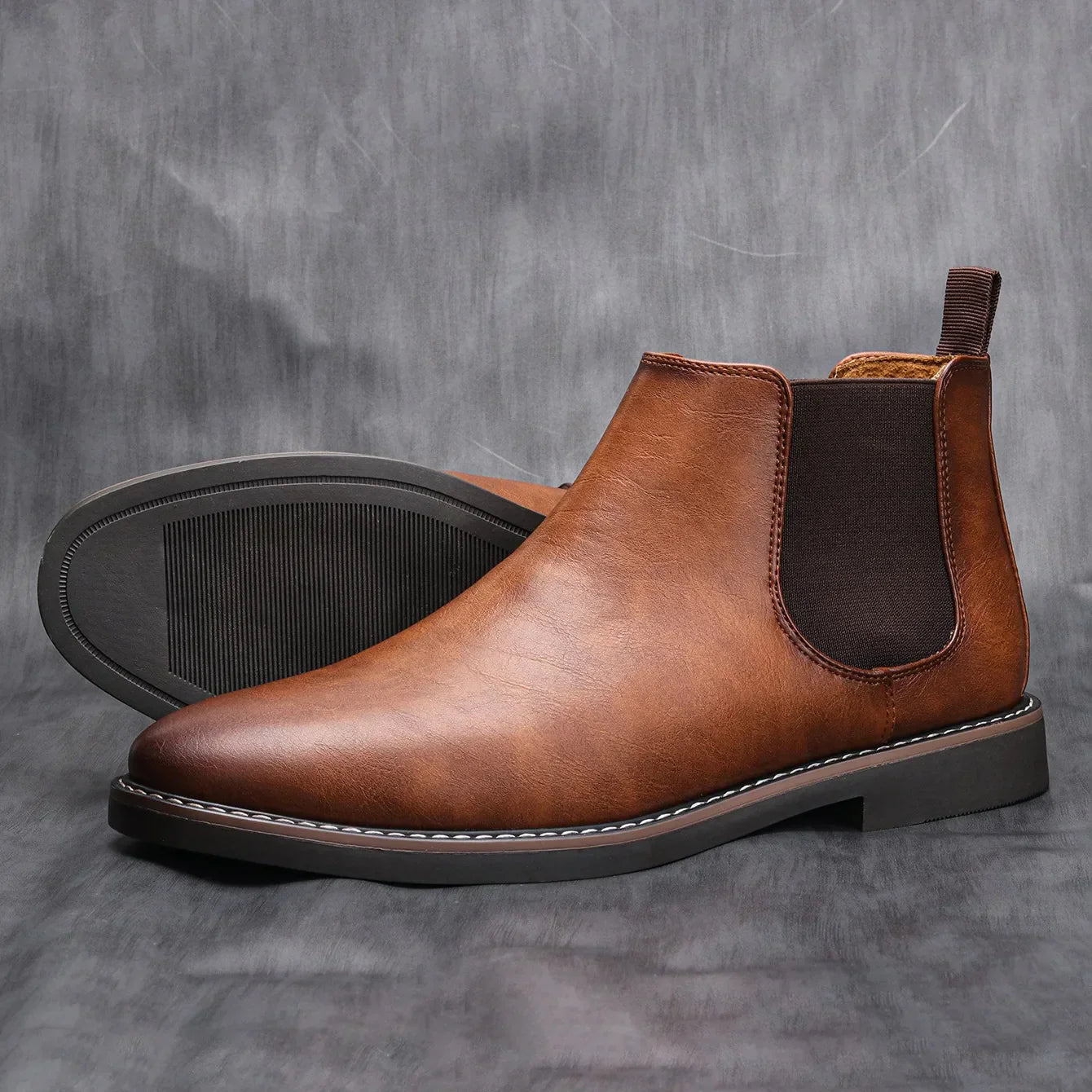 Harrison | Men’s Classic Leather Chelsea Boots for Everyday