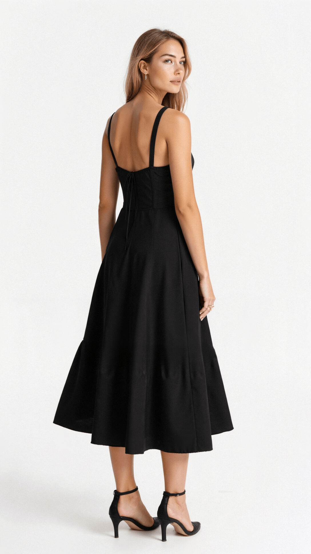 Eloise | Floral Chic Corset Midi Dress