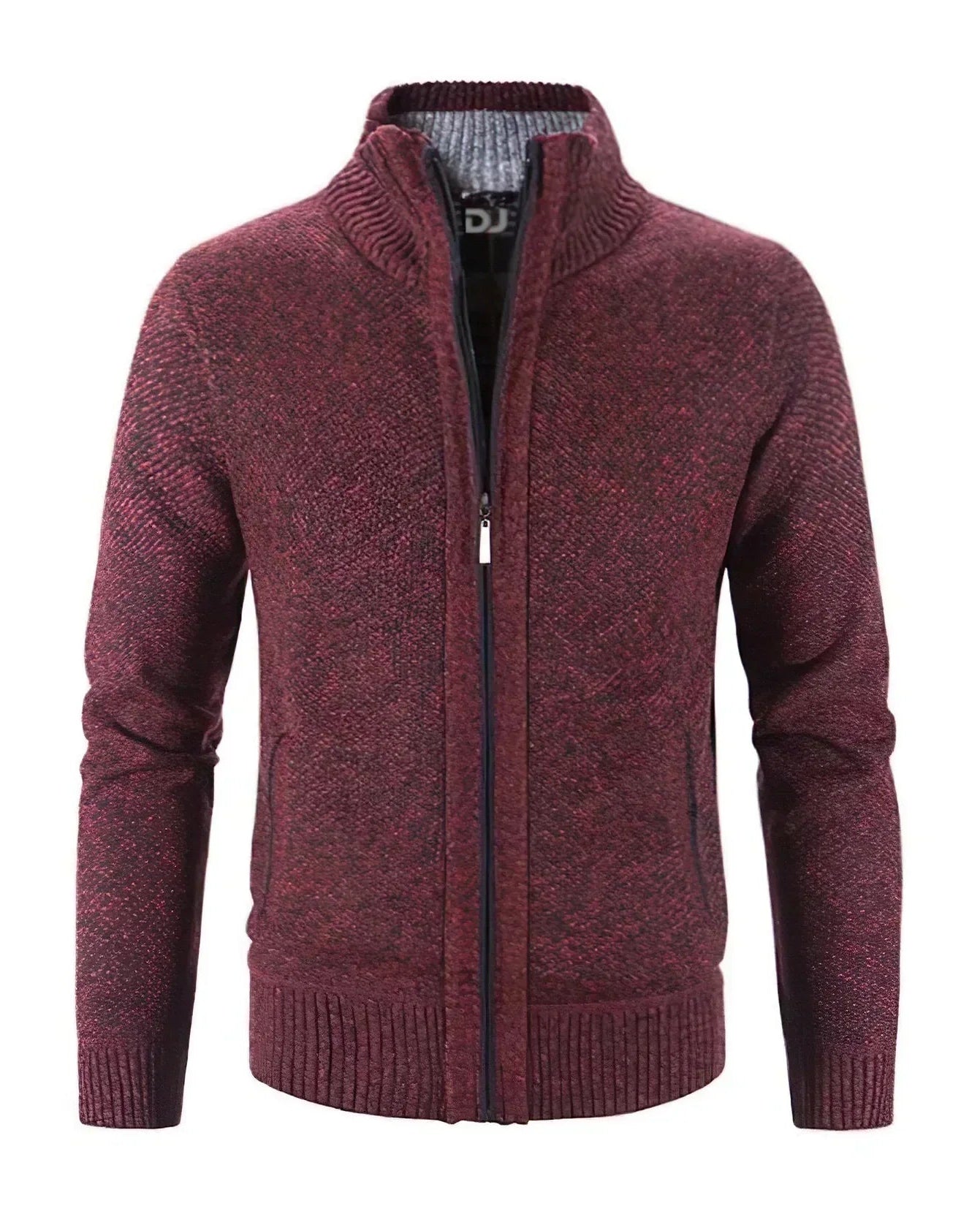Jonathan | Men’s Chunky Knit Zip-Up Cardigan for Autumn & Winter