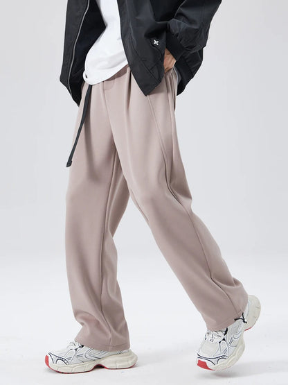Coleman | Men’s Stylish Wide-Leg Trousers with Relaxed Fit