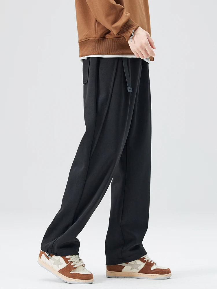 Coleman | Men’s Stylish Wide-Leg Trousers with Relaxed Fit