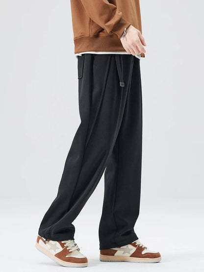 Coleman | Men’s Stylish Wide-Leg Trousers with Relaxed Fit
