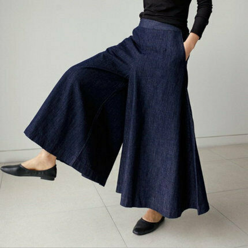 Edjie | Women’s Wide-Leg Trousers with Sophisticated Draped Comfort