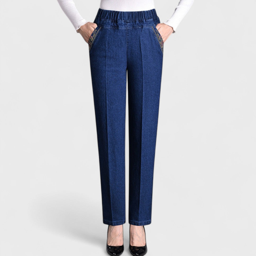 Lisette | Women’s Comfortable Stretch Jeans with Side Pockets