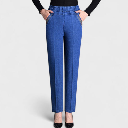 Lisette | Women’s Comfortable Stretch Jeans with Side Pockets