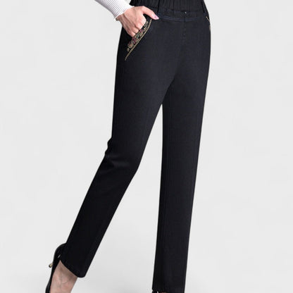 Lisette | Women’s Comfortable Stretch Jeans with Side Pockets