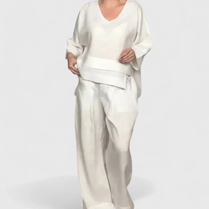 Solara | Women’s Relaxed Linen Two Piece Set
