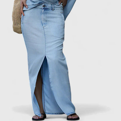 Jenna | Women’s Elegant Off Shoulder Maxi Skirt Set