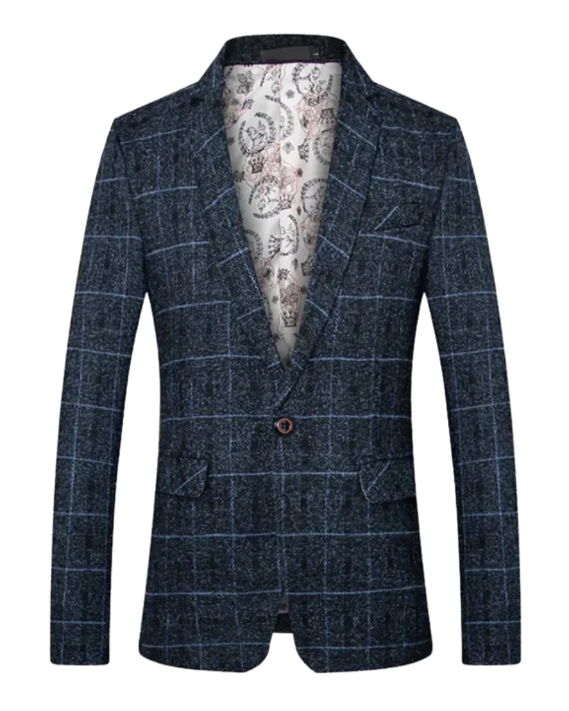 Remington | Men’s Modern Plaid Tailored Jacket