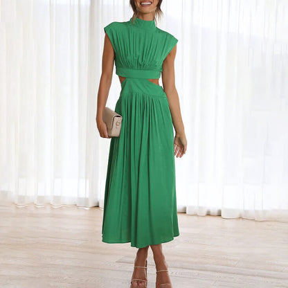 Evelina | Women’s Elegant Cutout Midi Dress