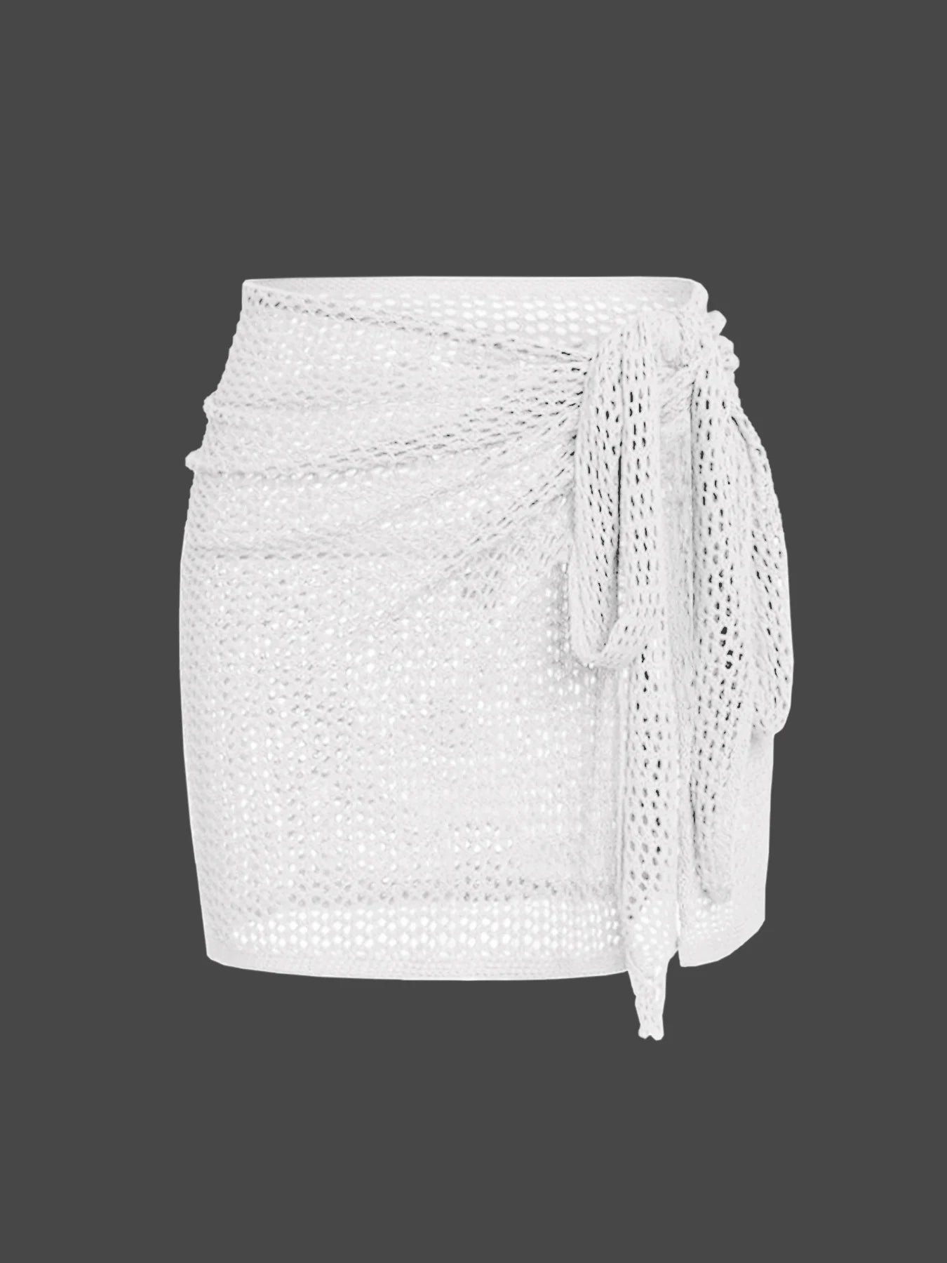 Elara | Women’s Mesh Cover-Up Skirt Swimwear