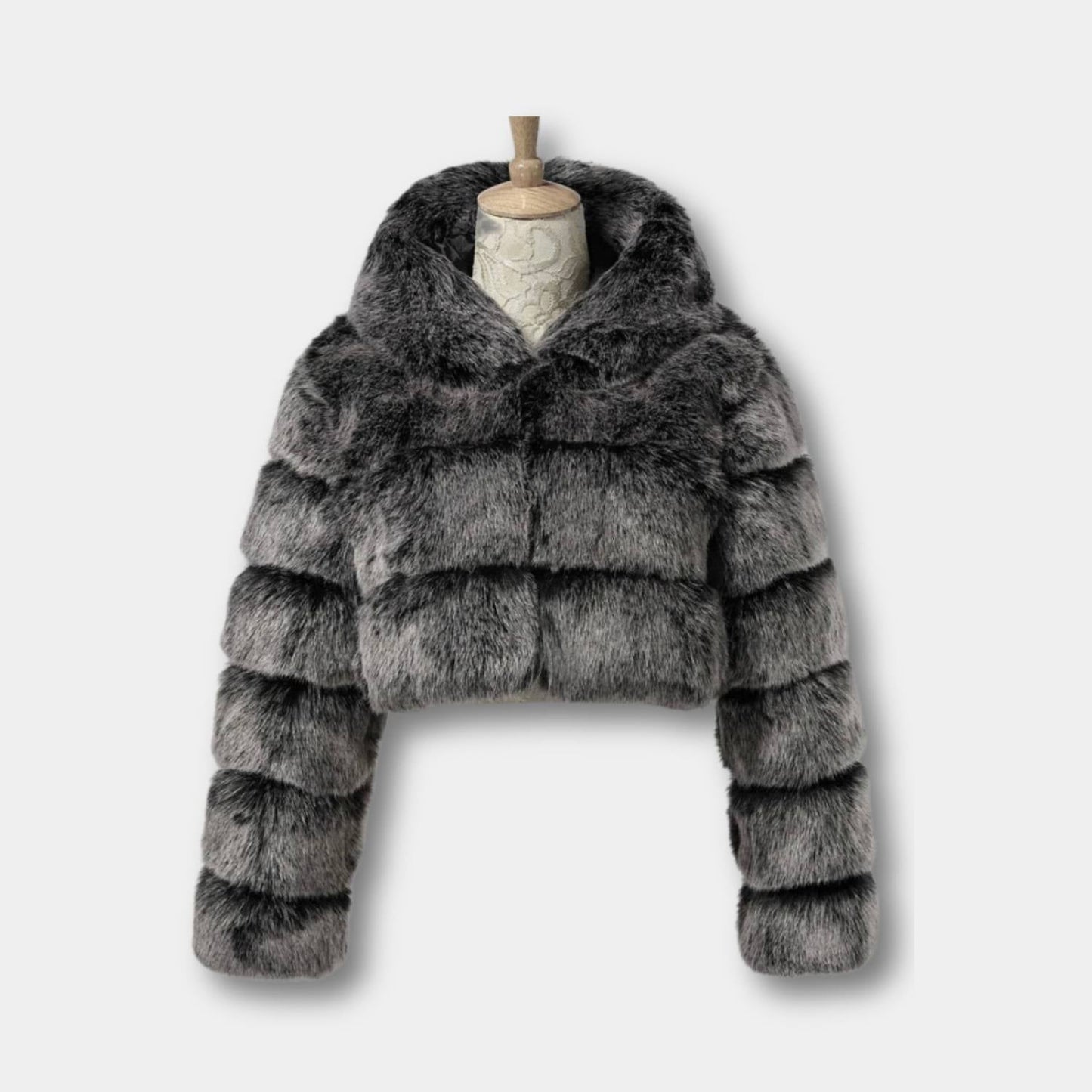 Anna | Women’s Glam Faux Fur Evening Coat