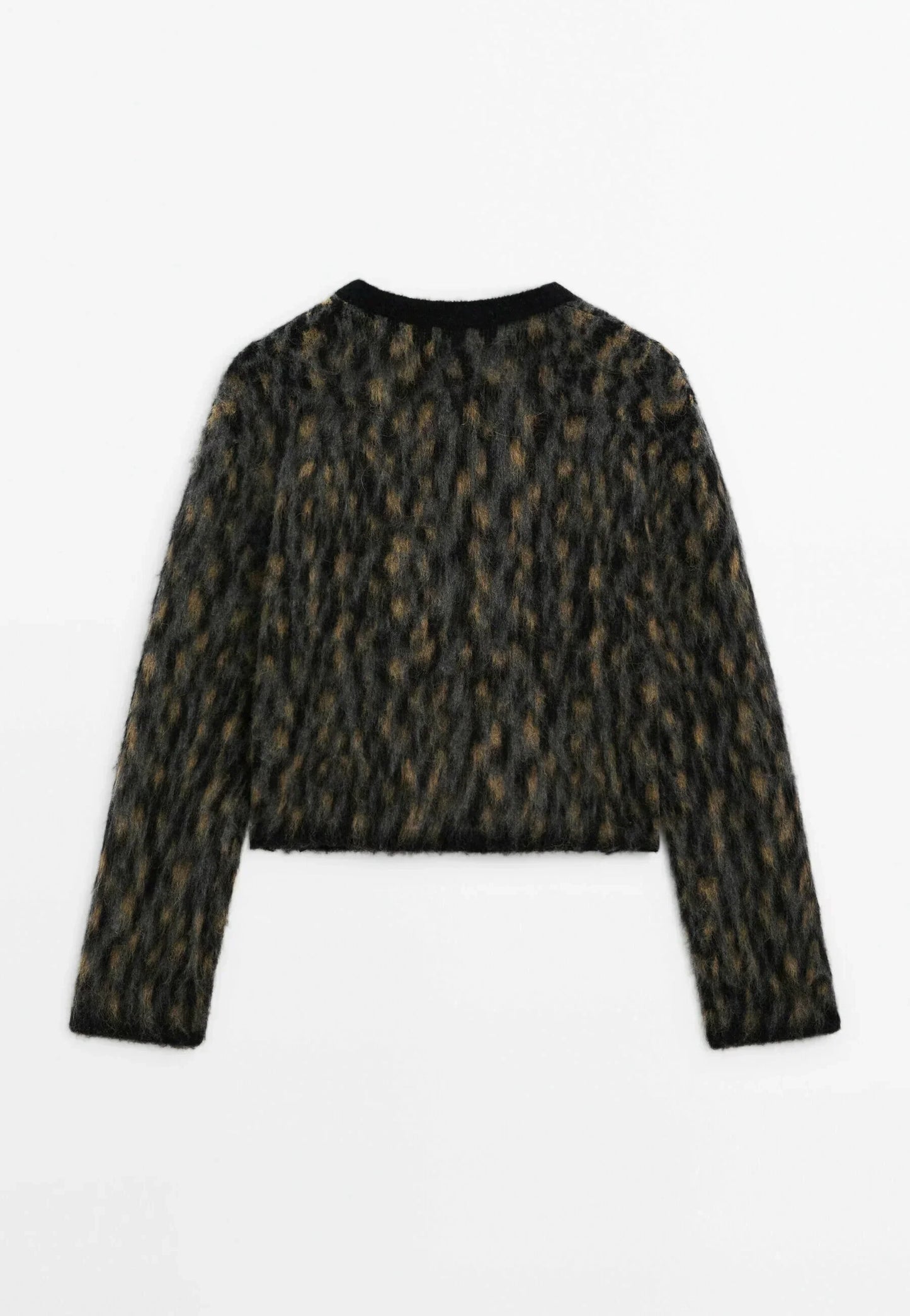 Marissa | Women’s Leopard Print Knit Cardigan with Soft Stretch Fit