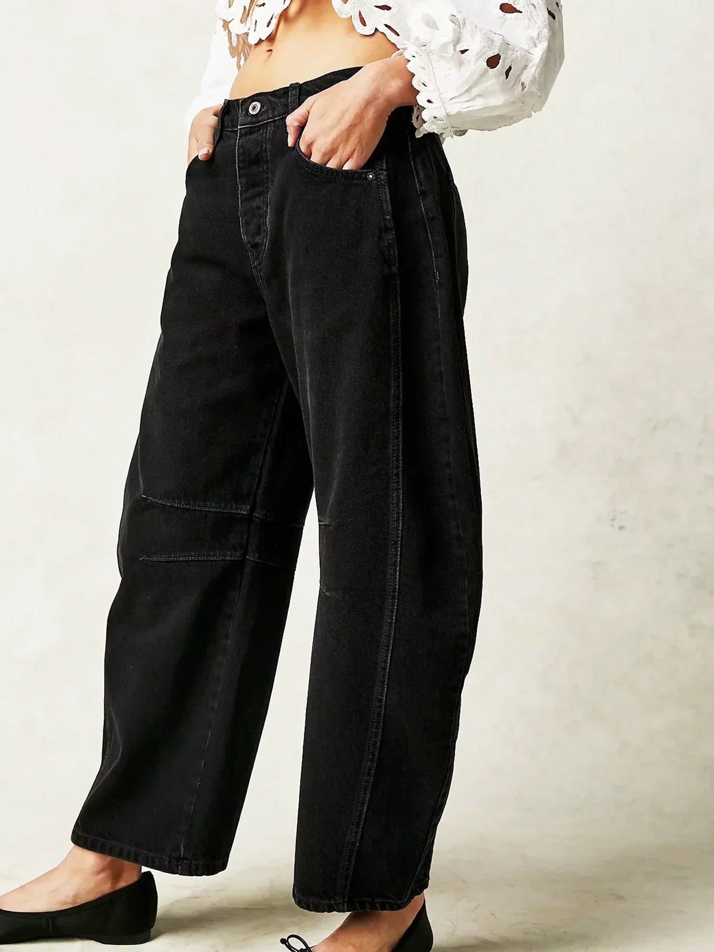Marissa | Women’s Relaxed Print Denim Jeans
