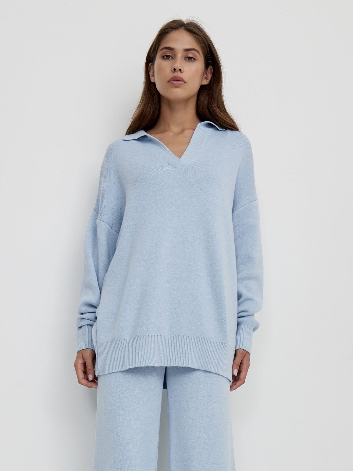 Aubrey | Women’s Relaxed-Fit Pullover & Wide-Leg Lounge Trousers Set
