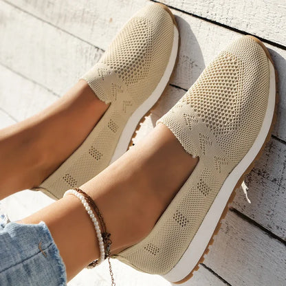 Lennox | Women’s Lightweight Slip-On Knit Comfort Shoes