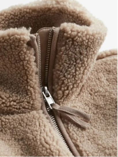 Cindy | Women’s Oversized Teddy Fleece Winter Jacket