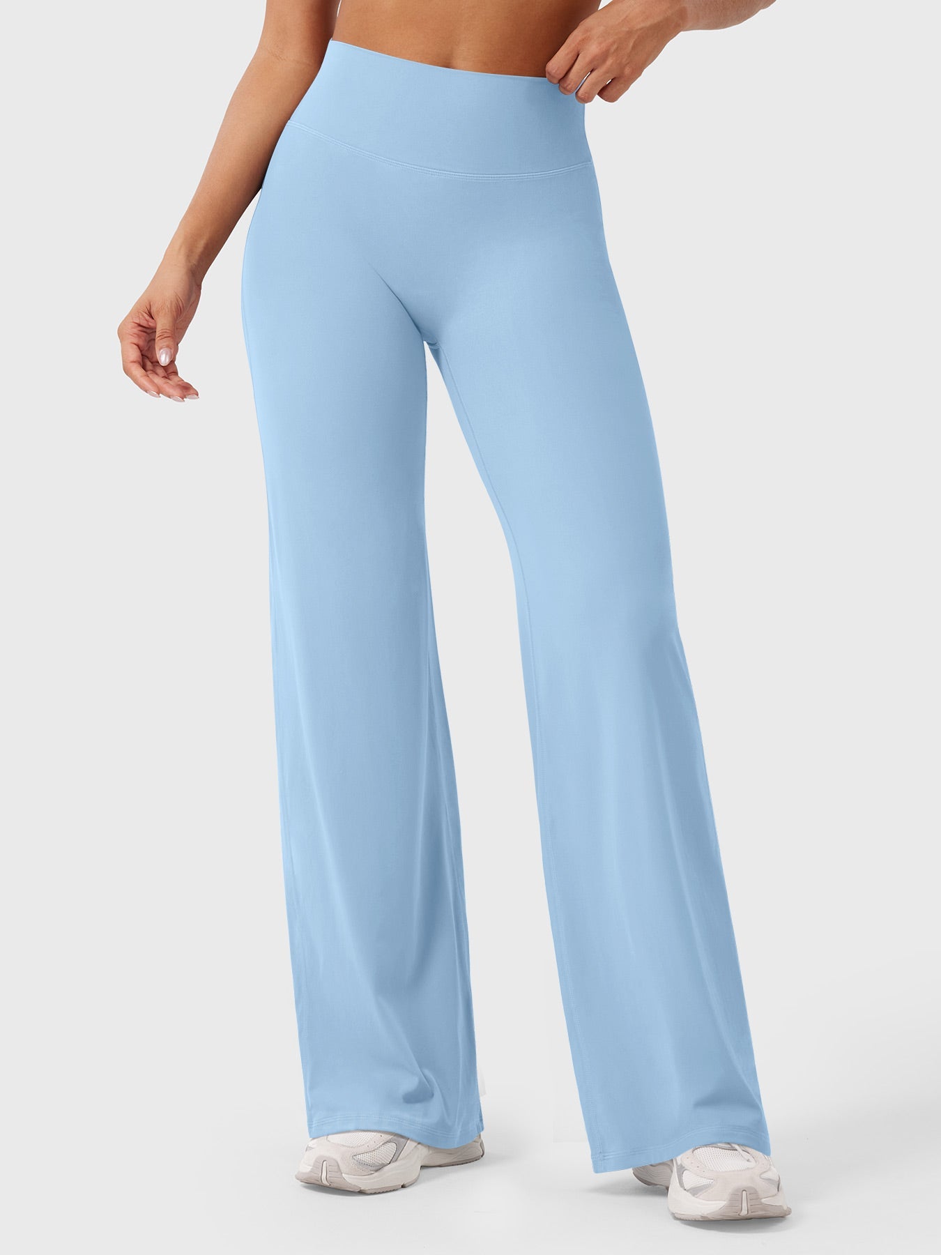 Wrenley | Women’s Summer High Waist Flared Pants