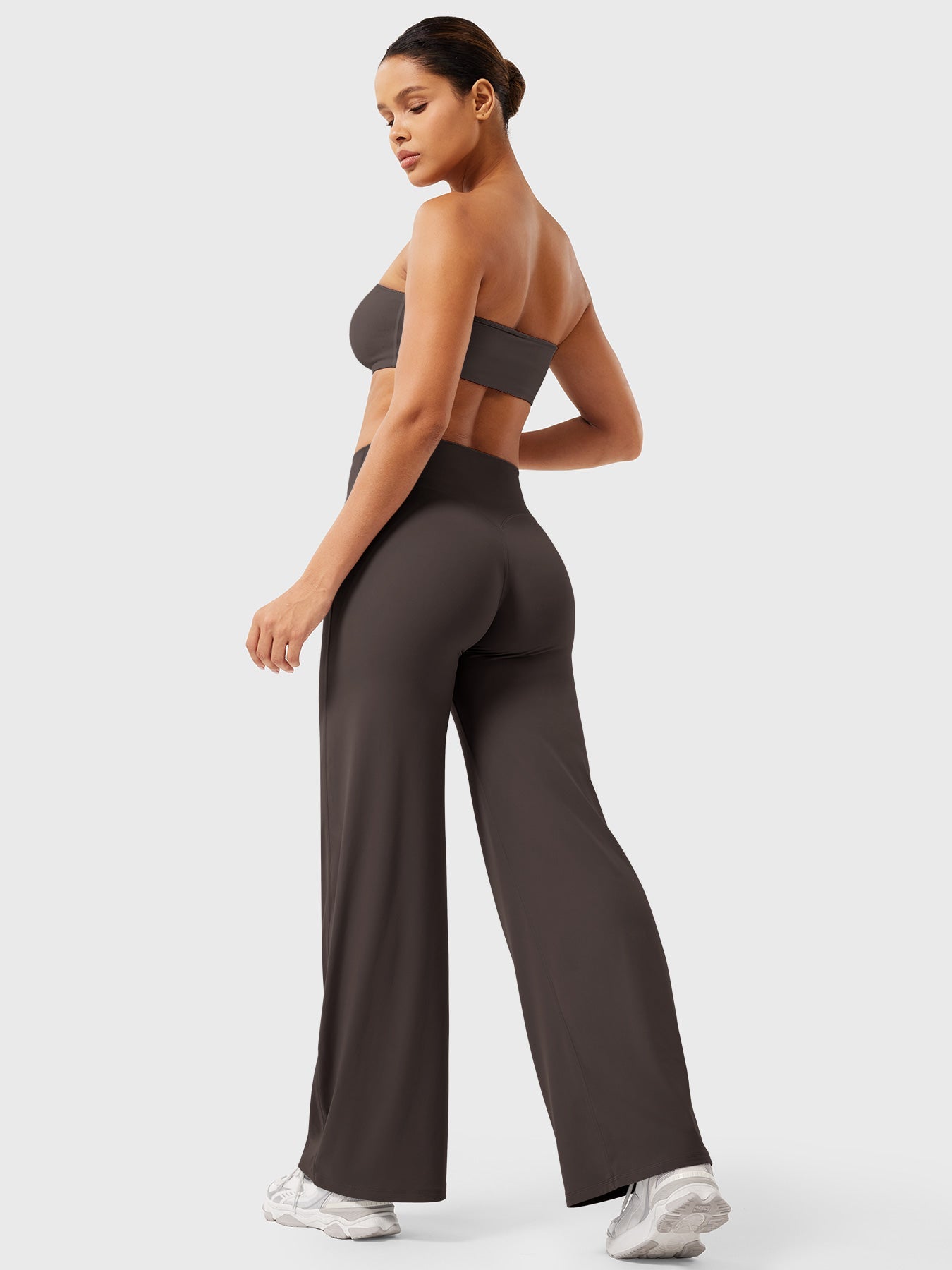 Wrenley | Women’s Summer High Waist Flared Pants