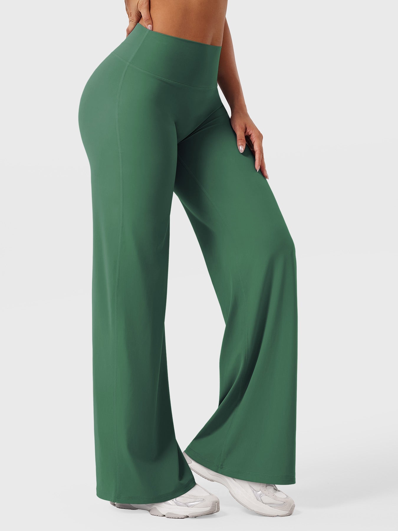 Wrenley | Women’s Summer High Waist Flared Pants