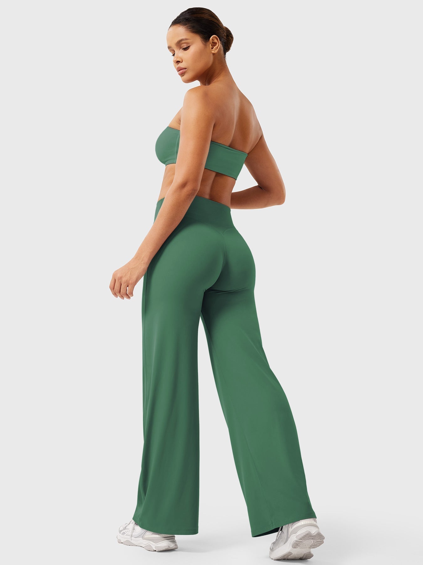 Wrenley | Women’s Summer High Waist Flared Pants